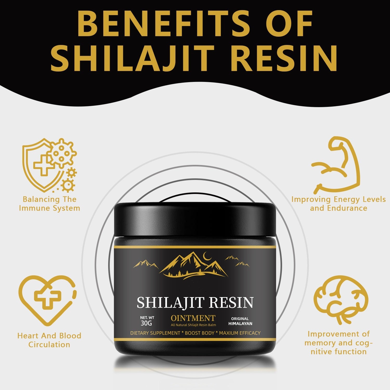 Shilajit Resin Health Supplement Paste