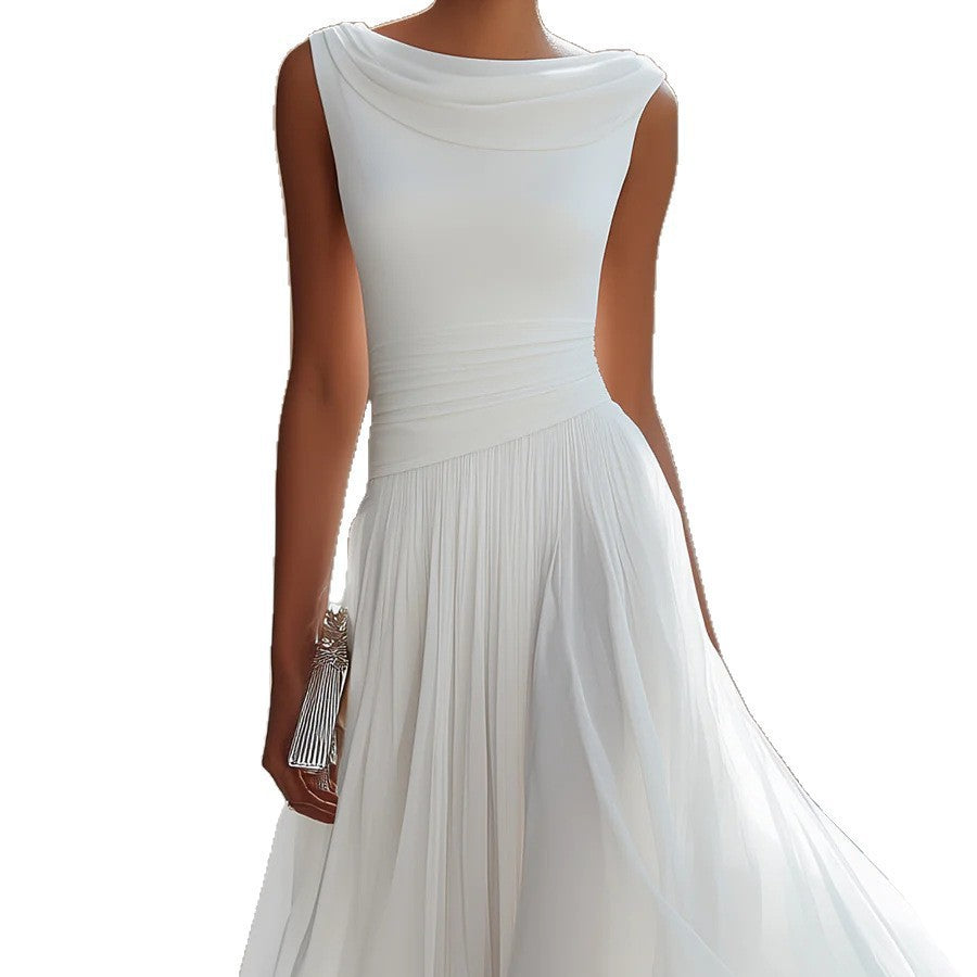 Party Swing-Neck Dress